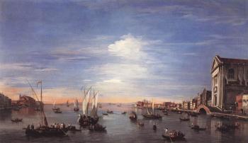弗朗西斯科 格拉蒂 The Giudecca Canal with the Zattere 弗朗西斯科 格拉蒂 The Giudecca Canal with the Zattere